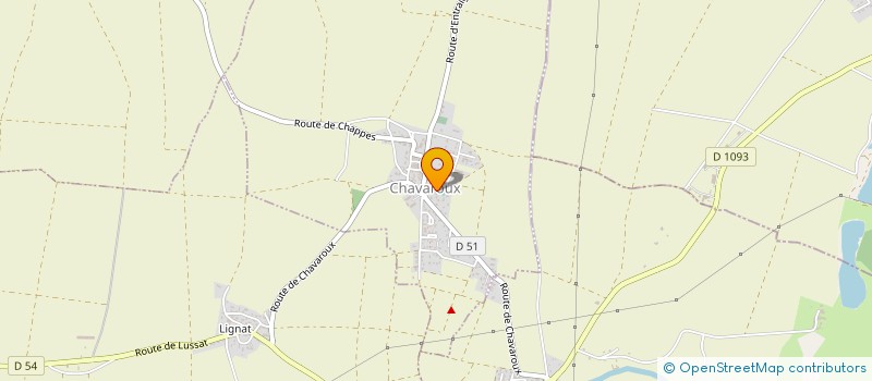 localisation de l'entreprise BOX BOX  CHAVAROUX