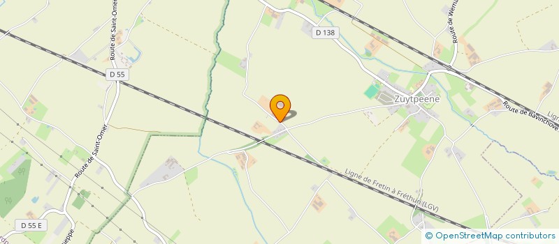 localisation de l'entreprise BOX DE FLANDRE  ZUYTPEENE