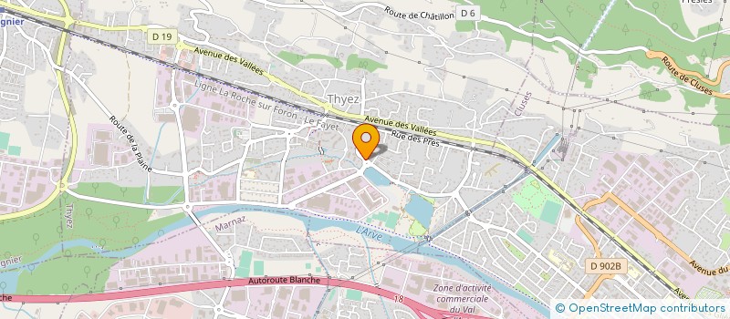localisation de l'entreprise BOX EN LOC à THYEZ