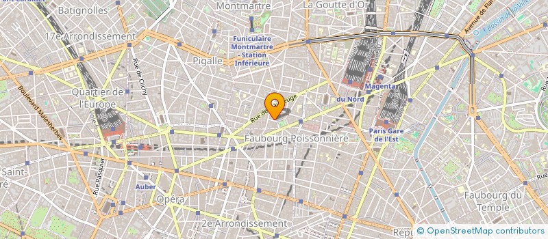 localisation de l'entreprise BOX ET WOOD à PARIS