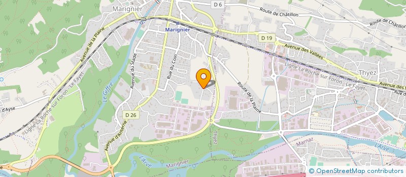 localisation de l'entreprise BOX LBDS  MARIGNIER