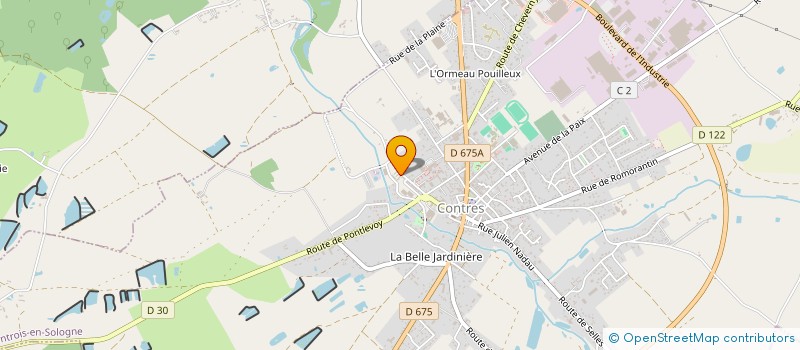 localisation de l'entreprise BOX LE CONTROIS EN SOLOGNE 2124  LE CONTROIS-EN-SOLOGNE