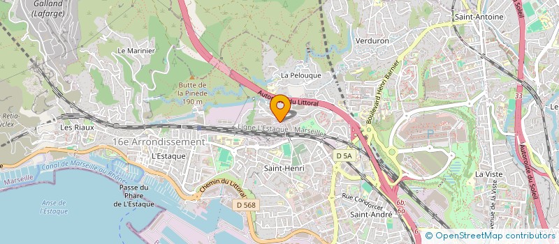 localisation de l'entreprise BOX TO BOX  MARSEILLE