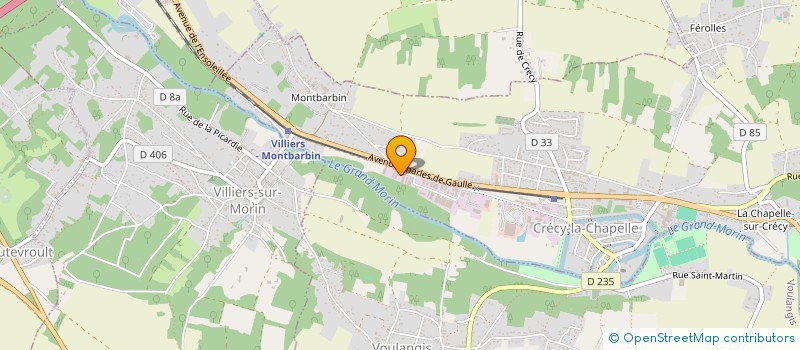 localisation de l'entreprise BOX77  CRECY-LA-CHAPELLE