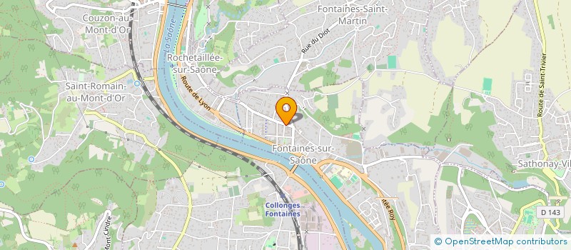 localisation de l'entreprise BOXAVATE FONTAINES  FONTAINES-SUR-SAONE