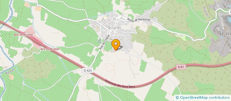 localisation de l'entreprise BOXE FRANCAISE BIZANET  BIZANET