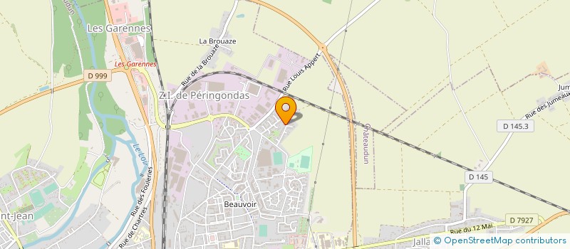localisation de l'entreprise BOXE FRANCAISE SAVATE DUNOISE à CHATEAUDUN