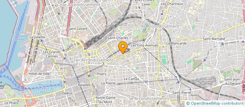 localisation de l'entreprise BOXE POPULAIRE MARSEILLE  MARSEILLE