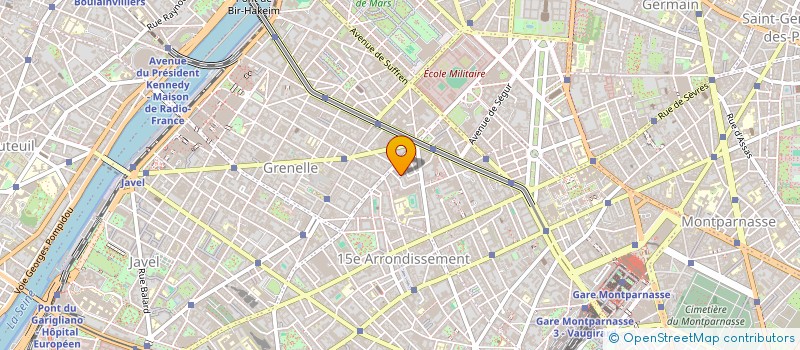 localisation de l'entreprise BOXE RIBET SCI à PARIS 15