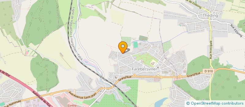 localisation de l'entreprise BOXE THAI FAR  FAREBERSVILLER