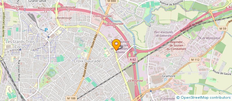 localisation de l'entreprise BOXER BIKES à TOULOUSE