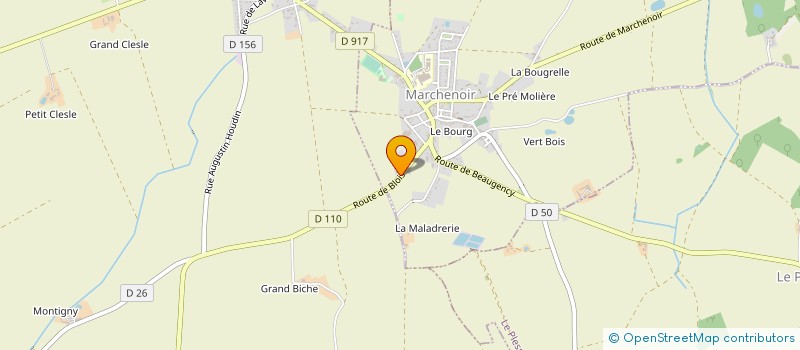 localisation de l'entreprise BOXER LAVAGE à MER