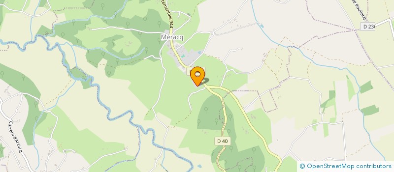 localisation de l'entreprise BOXES ET ARTS MIXTES 64  MERACQ