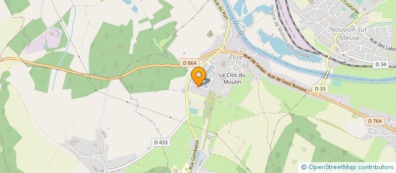 localisation de l'entreprise BOXING ACADEMY  FLIZE