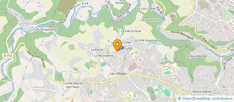 localisation de l'entreprise BOXING ACADEMY à SAINT-BRIEUC