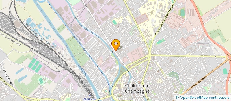 localisation de l'entreprise BOXING ATHLETIC CLUB CHALONNAIS  CHALONS-EN-CHAMPAGNE