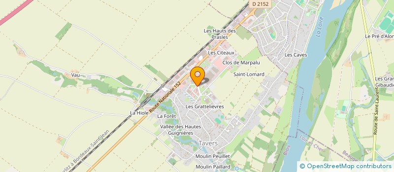 localisation de l'entreprise BOXING BALGENTIEN à TAVERS