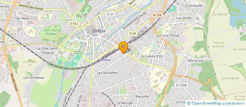 localisation de l'entreprise BOXING CLUB 28 à DREUX