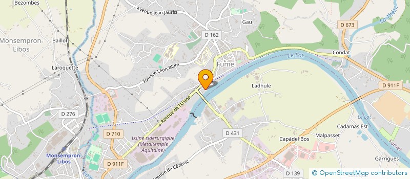 localisation de l'entreprise BOXING CLUB  SAINT-VITE