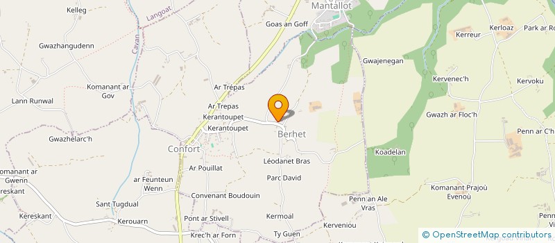 localisation de l'entreprise BOXING CLUB BEGARROIS  CAVAN