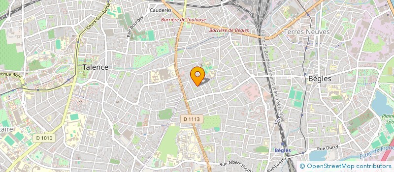 localisation de l'entreprise BOXING CLUB BEGLAIS à BEGLES