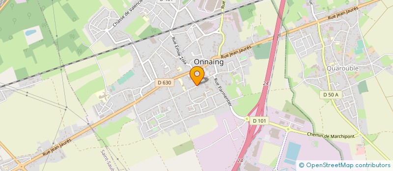 localisation de l'entreprise BOXING CLUB D ONNAING à ONNAING