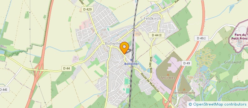 localisation de l'entreprise BOXING CLUB DE MULHOUSE  MULHOUSE