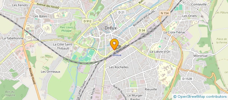 localisation de l'entreprise BOXING CLUB DROUAIS à DREUX
