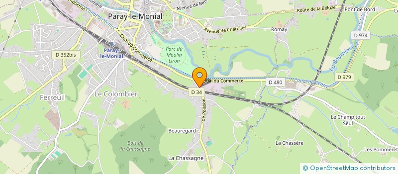 localisation de l'entreprise BOXING CLUB DU CHAROLLAIS à PARAY-LE-MONIAL