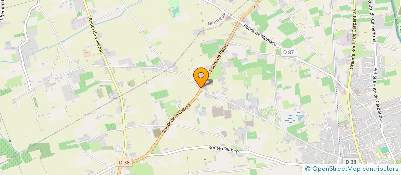 localisation de l'entreprise BOXING CLUB DU COMTAT  PERNES-LES-FONTAINES