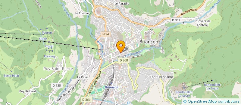 localisation de l'entreprise BOXING CLUB DU PAYS BRIANCONNAIS à BRIANCON