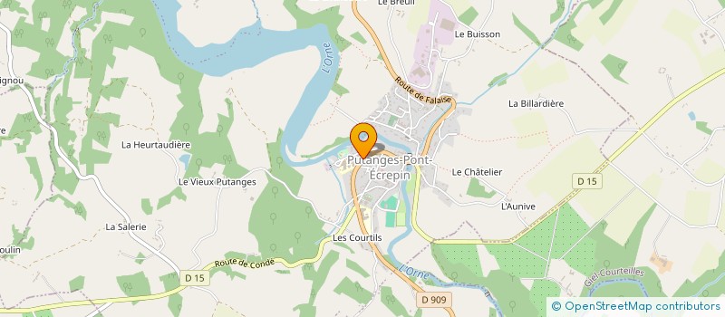 localisation de l'entreprise BOXING CLUB FALAISE à PUTANGES-LE-LAC