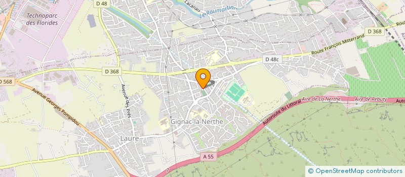 localisation de l'entreprise BOXING CLUB GIGNACAIS  GIGNAC-LA-NERTHE