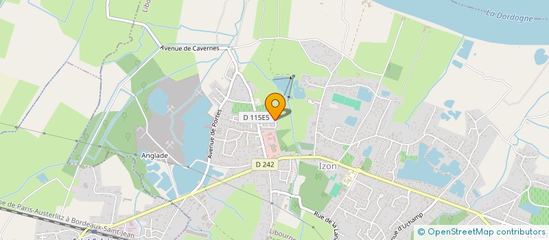 localisation de l'entreprise BOXING CLUB IZONNAIS  IZON