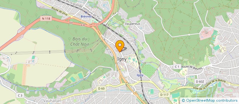 localisation de l'entreprise BOXING CLUB LONGJUMEAU à IGNY