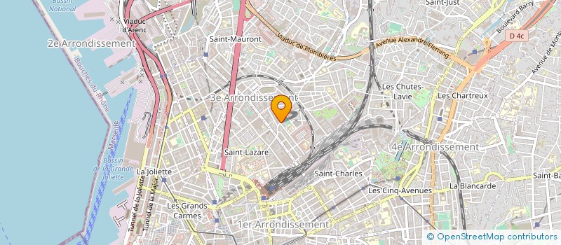 localisation de l'entreprise BOXING CLUB MARSEILLAIS à MARSEILLE