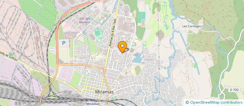 localisation de l'entreprise BOXING CLUB MIRAMAS  MIRAMAS