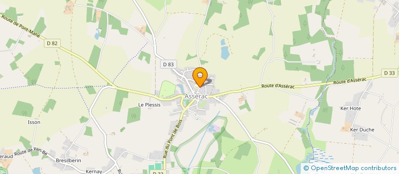 localisation de l'entreprise BOXING CLUB PRESQU'ILE  ASSERAC