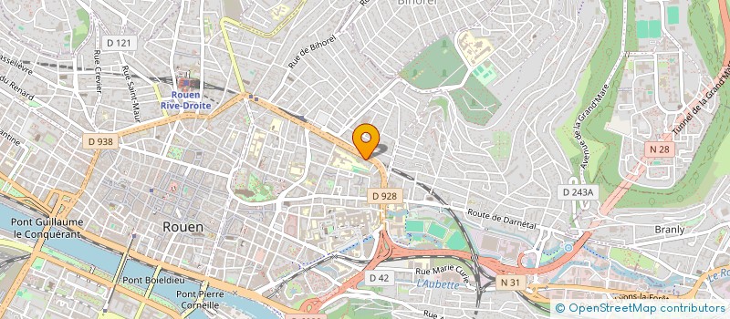 localisation de l'entreprise BOXING CLUB ROUENNAIS à ROUEN