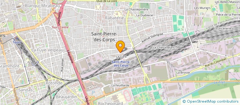 localisation de l'entreprise BOXING CLUB SAINT-PIERRE-DES-CORPS à SAINT-PIERRE-DES-CORPS