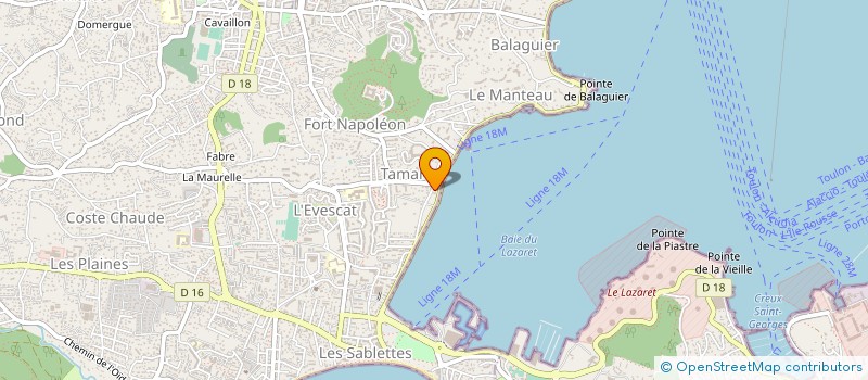 localisation de l'entreprise BOXING CLUB SANARY BANDOL à LA SEYNE-SUR-MER