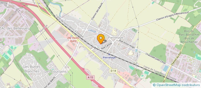 localisation de l'entreprise BOXING CLUB SAVATE PIERRELAYE  SAINT-OUEN-L'AUMONE