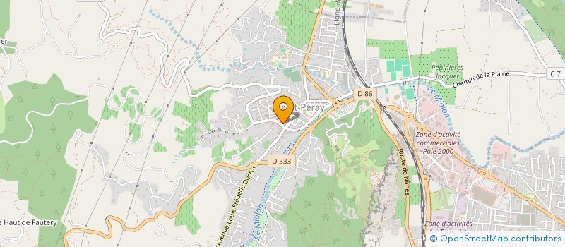 localisation de l'entreprise BOXING CLUB ST PEROLLAIS à SAINT-PERAY