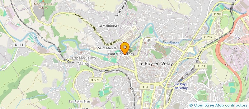localisation de l'entreprise BOXING CLUB VELLAVE à LE PUY-EN-VELAY