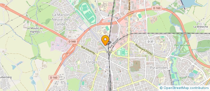 localisation de l'entreprise BOXING CLUB YONNAIS à LA ROCHE-SUR-YON