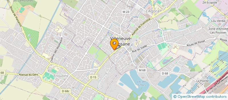 localisation de l'entreprise BOXING CONNECTION à VILLENEUVE-TOLOSANE