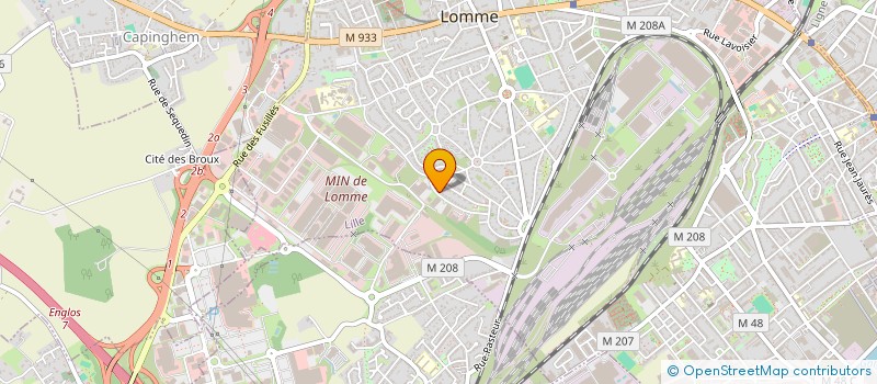localisation de l'entreprise BOXING CREATION DE LOMME à LILLE