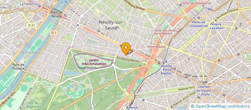 localisation de l'entreprise BOXING FIT CARDIO DE NEUILLY SUR SEINE à NEUILLY-SUR-SEINE