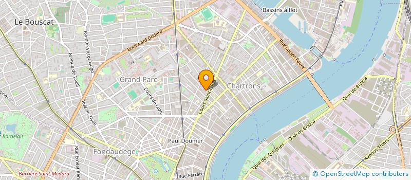 localisation de l'entreprise BOXING FIT CHARTRONS (BFC)  BORDEAUX