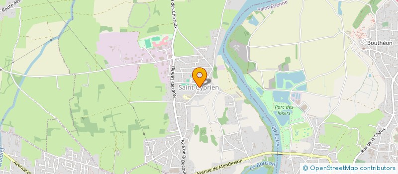 localisation de l'entreprise BOXING FITNESS 42  SAINT-CYPRIEN